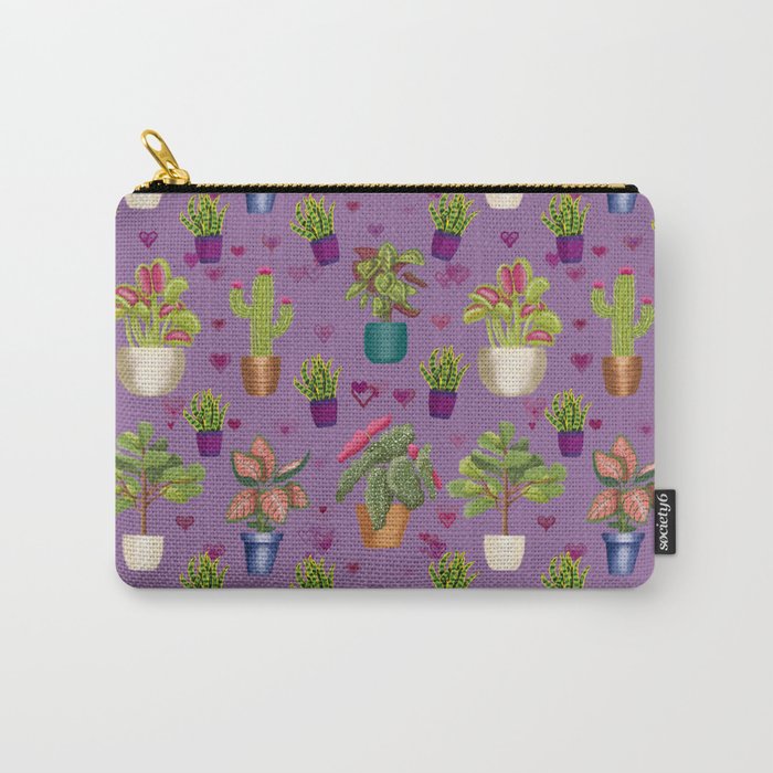 Potted Plants Carry-All Pouch