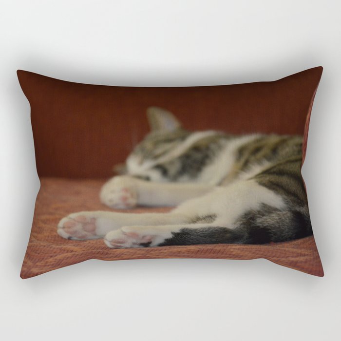 Cat Paws Rectangular Pillow