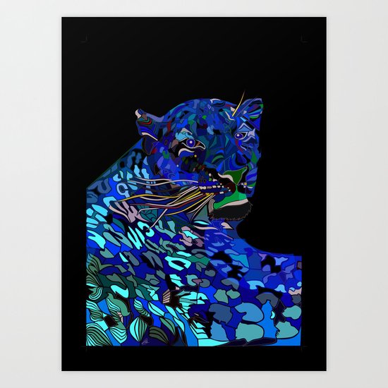 Leopard Art Print