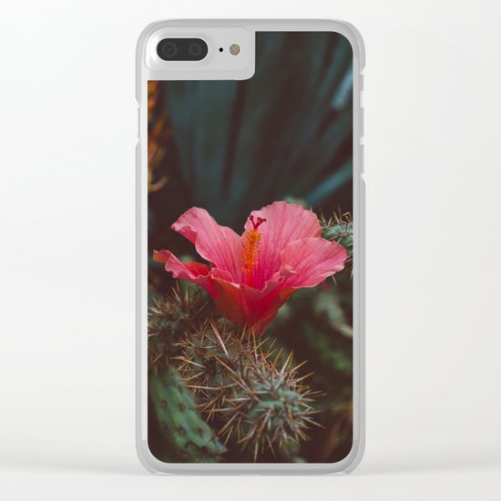 California Bloom II Clear iPhone Case