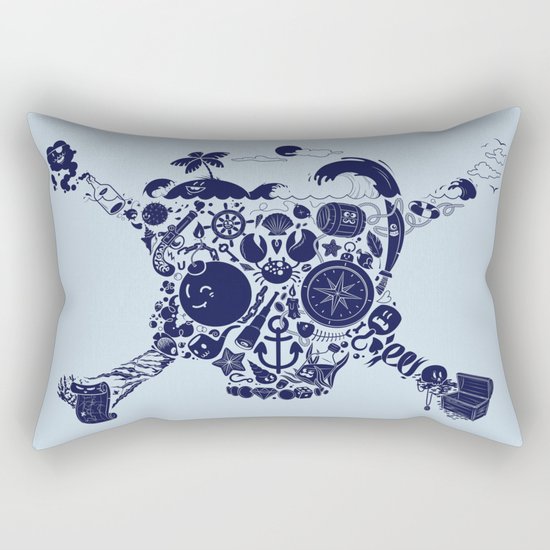 Pirates Stuff Rectangular Pillow