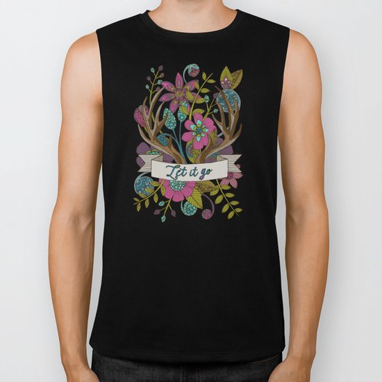Let it go Biker Tank