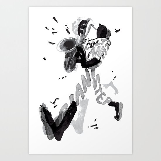 Giant step Art Print