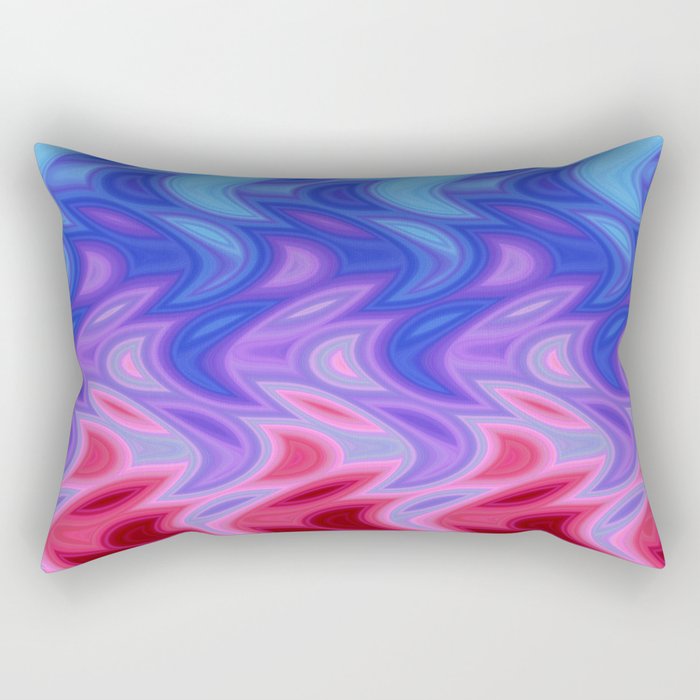 Waterfall of Color Rectangular Pillow