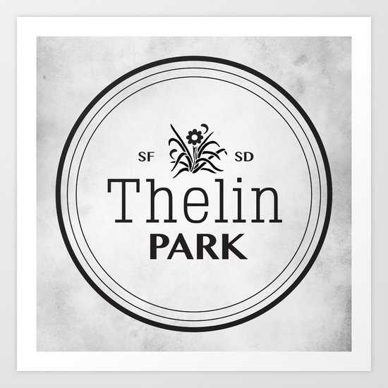 Thelin Park Art Print