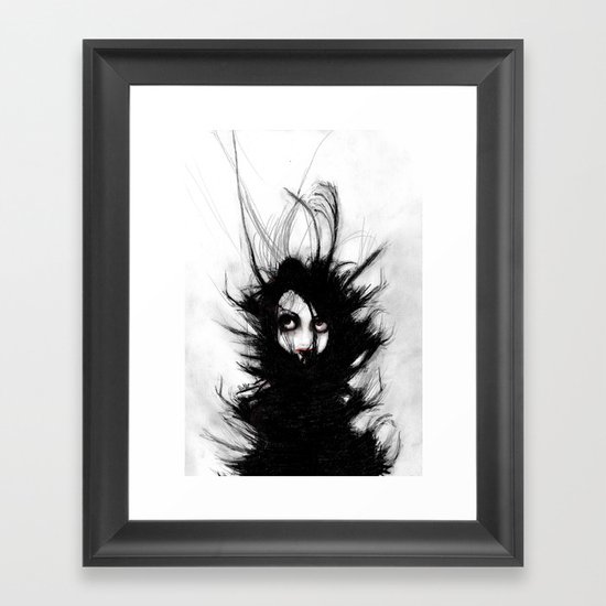 Coiling and Wrestling. Dreaming of You Framed Art Print