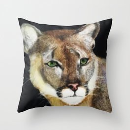 Cougar Throw Pillow