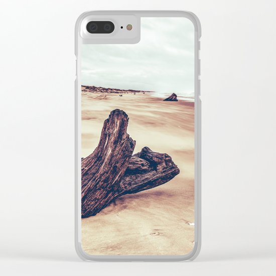 Ocean Driftwood Clear iPhone Case