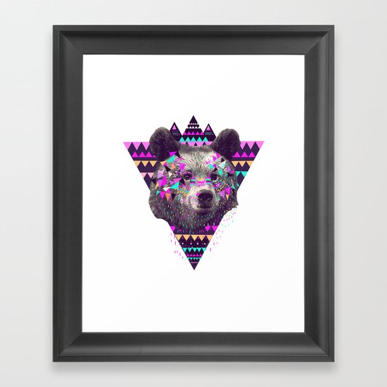 Piñata BEAR Framed Art Print
