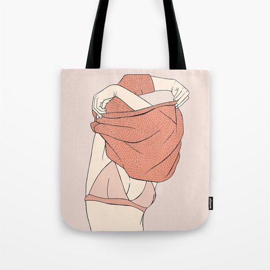 Sweater Struggles Tote Bag