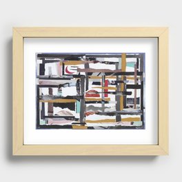 Window in my mind Recessed Framed Print