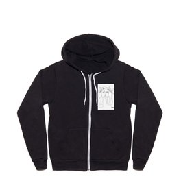 War and Peace by Pablo Picasso Zip Hoodie