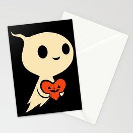 Valentine Ghost Stationery Card