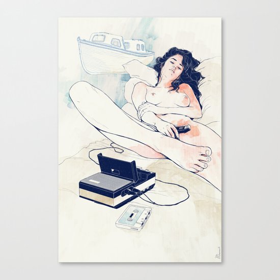 Nothing to say Canvas Print