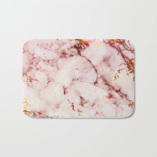 Marble Effect #4 Bath Mat