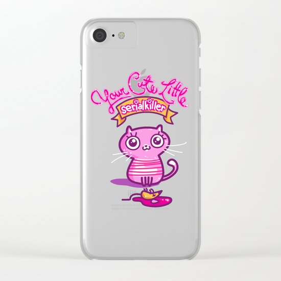Your Cute Little Cat Clear iPhone Case