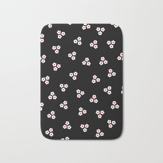 Night Daisies Bath Mat