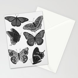 Texas Butterflies – Black and White Stationery Card