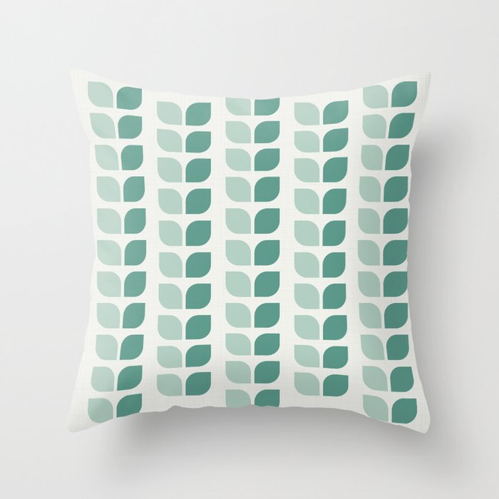 More Leaves Throw Pillow