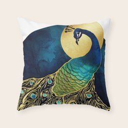 peacock throw pillow covers