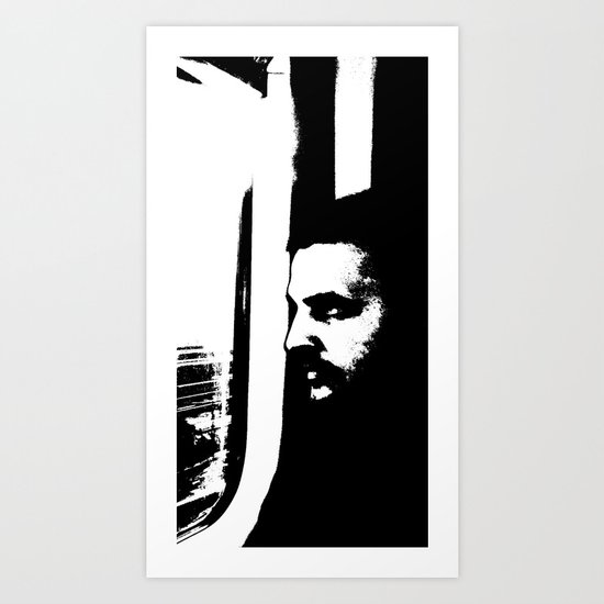 Intently Art Print