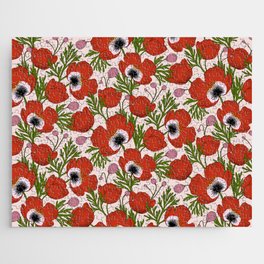 Vibrant Red Poppy Jigsaw Puzzle
