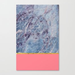 MARBLE PASTEL PRINT  Canvas Print