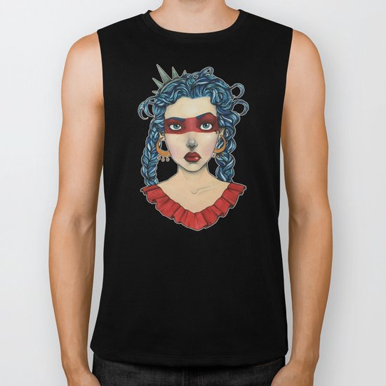 AMERICANA Biker Tank