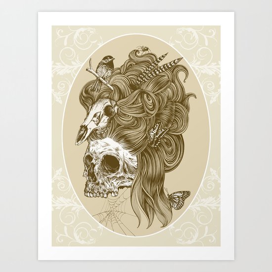 Formal portrait Art Print