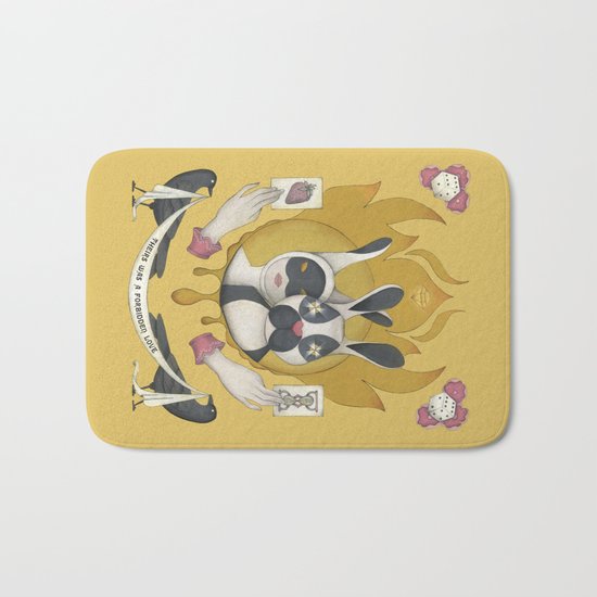 theirs was a forbidden love Bath Mat