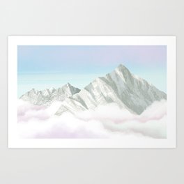 Mount Everest Art Print