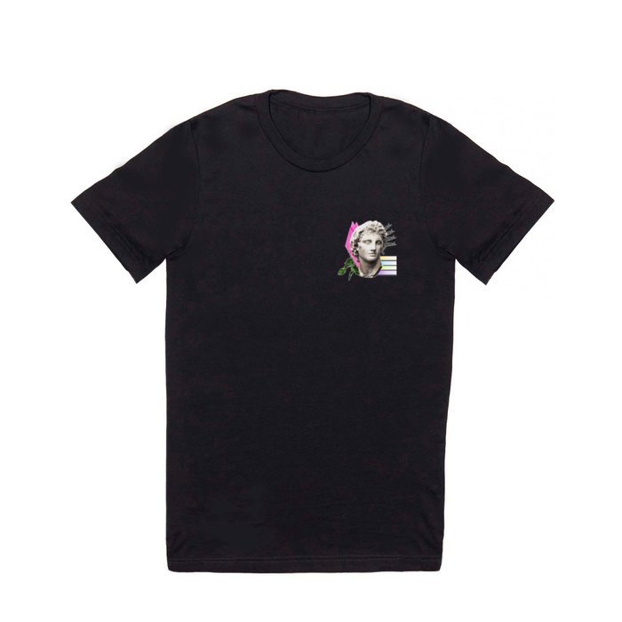 Vaporwave Roman Bust T Shirt