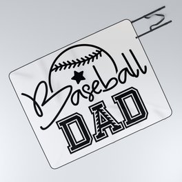 Baseball dad  Picnic Blanket