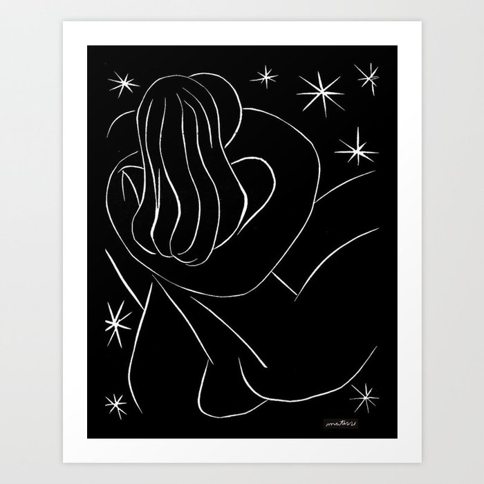 Henri Matisse - Le couple No 2. Emportes jusqu'aux constellations  Art Print