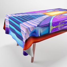 Operatic Heavenly Staircase Path Tablecloth