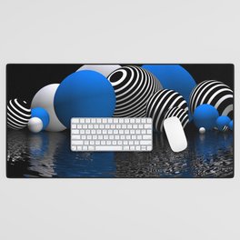 spheres and reflections -200- Desk Mat