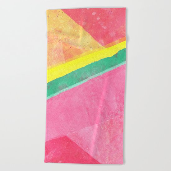 Twisted Melon Beach Towel