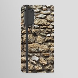 Ancient Roman Stone Wall Android Wallet Case