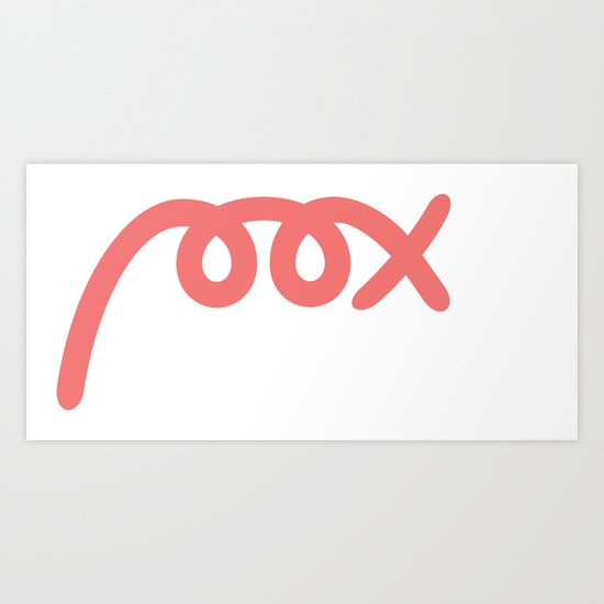 Pox Art Print