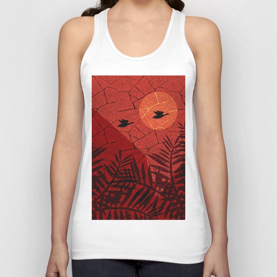 beautiful sunset. Unisex Tank Top