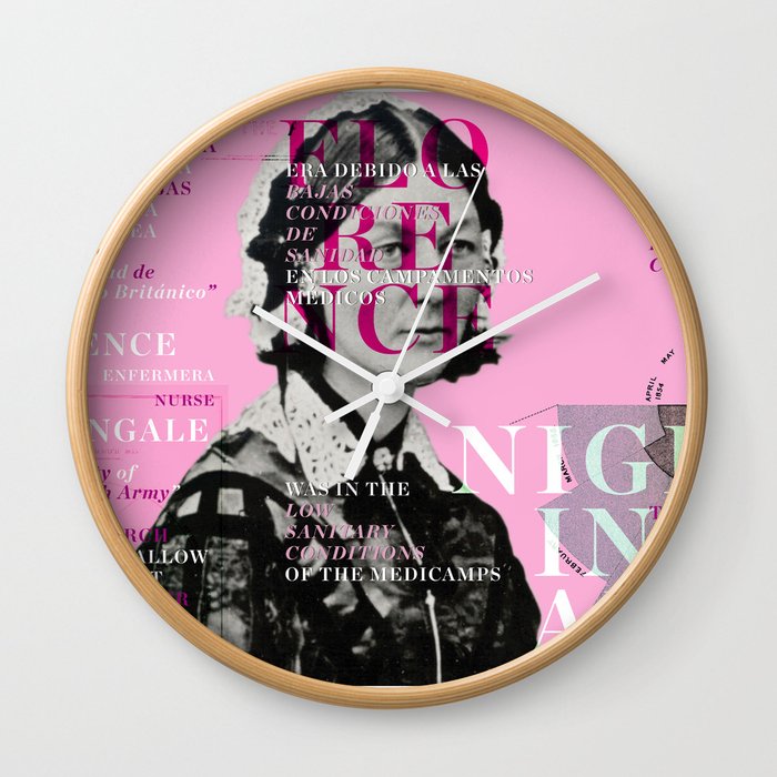 Florence Nightingale Wall Clock