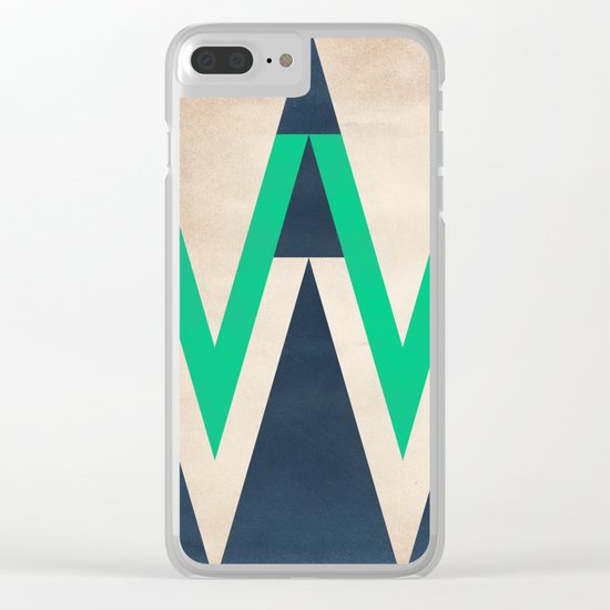 ABSTRACT 5 Clear iPhone Case