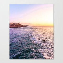 The San Diego Surfing Lifestyle Canvas Print