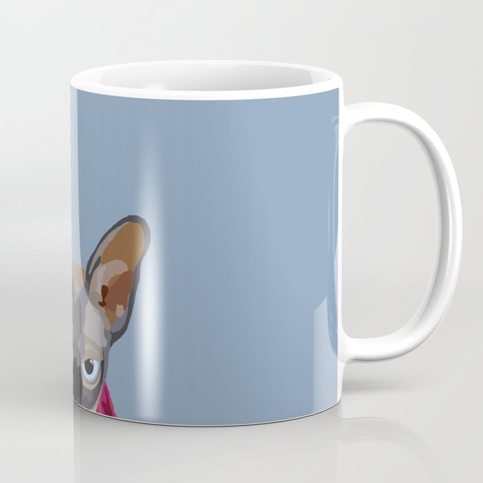 Dante the Sphynx Cat Coffee Mug