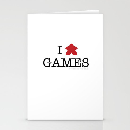 I Meeple Games Stationery Cards