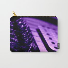 Guitar in Purple fine art photography Carry-All Pouch
