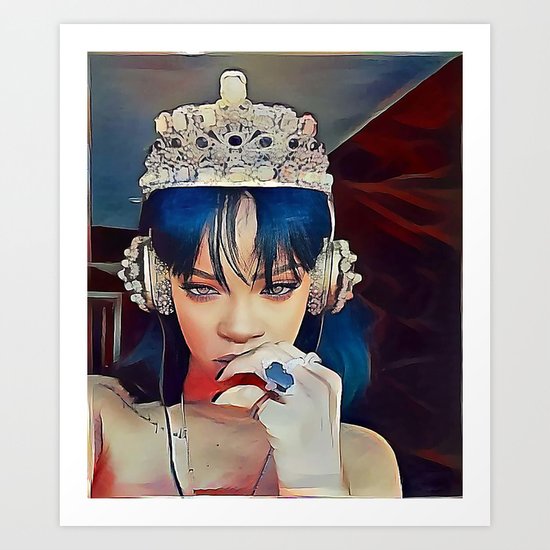 Fenty Art Print