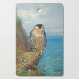 Peregrine at Auchencairn by Archibald Thorburn, 1923 (benefitting The Nature Conservancy) Cutting Board