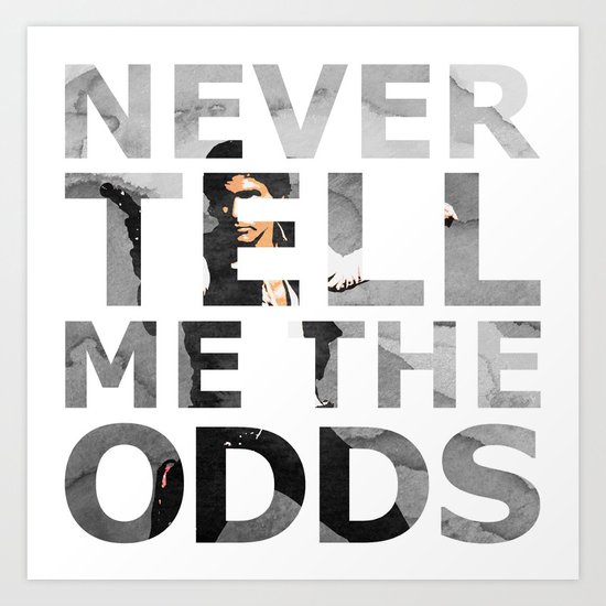 Star Wars Han Solo Quote Art Print