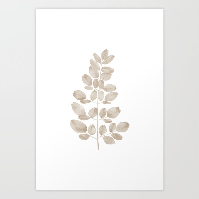 Discover the motif DRIED LEAVES by Art by ASolo as a print at TOPPOSTER